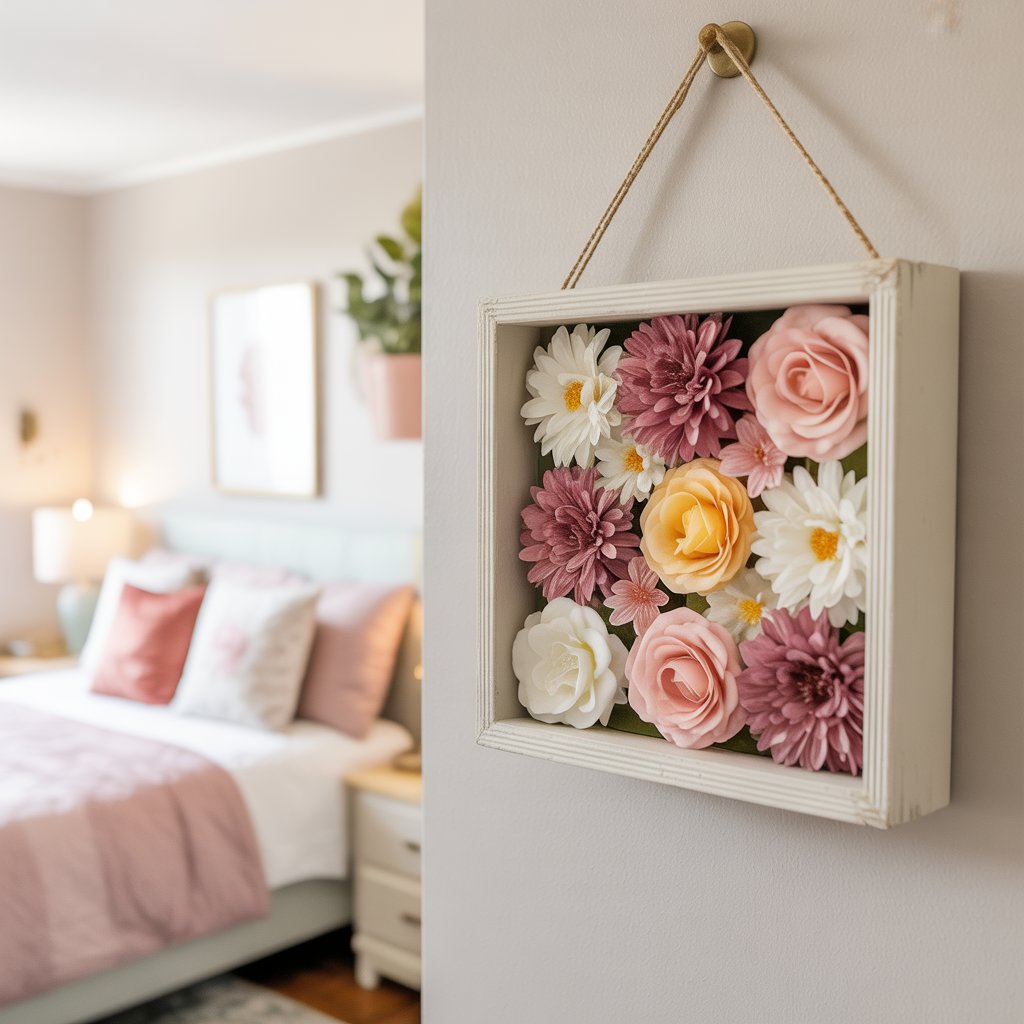 3D Paper Flower Art