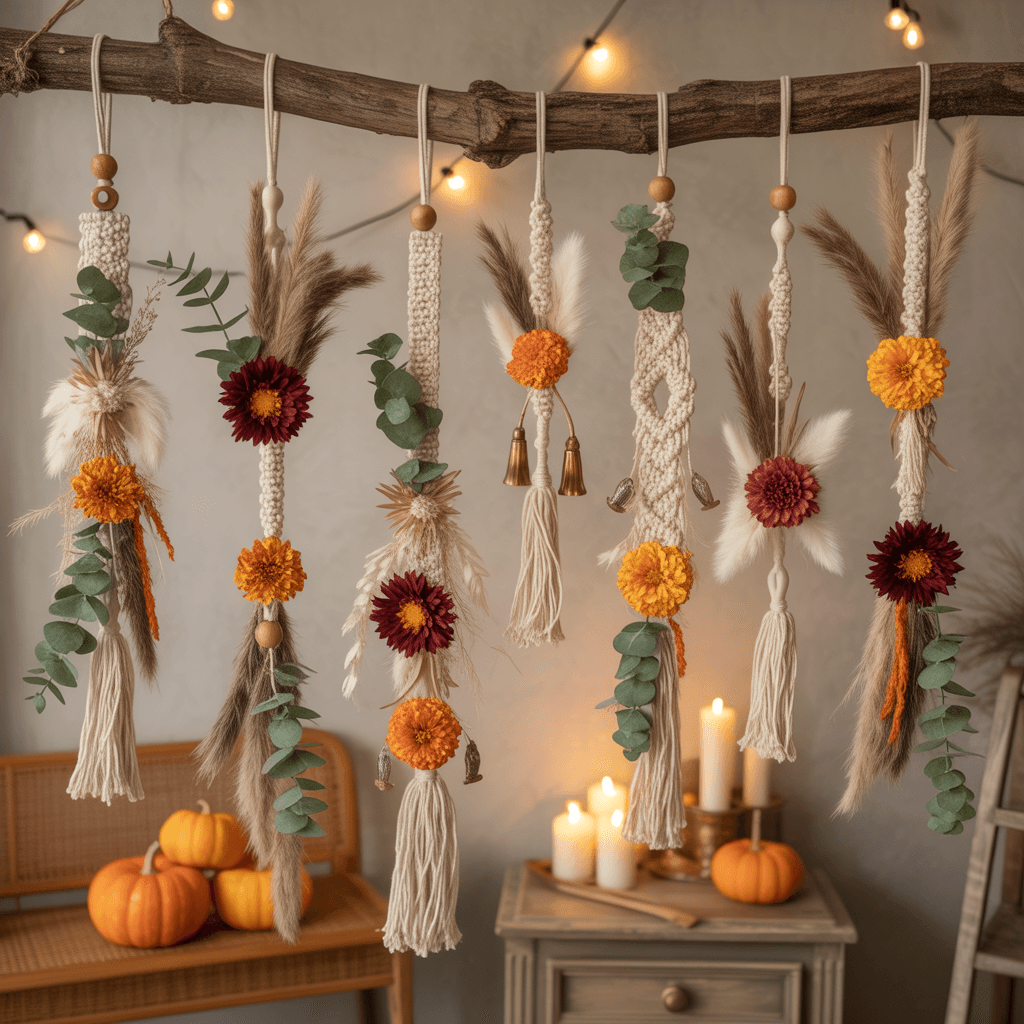 10 DIY Halloween Boho Garlands for Spooky Ambiance