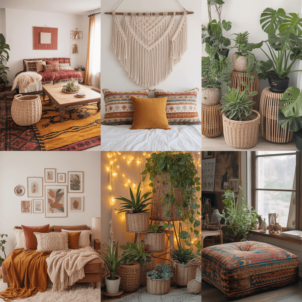 Boho Aesthetic Room Décor