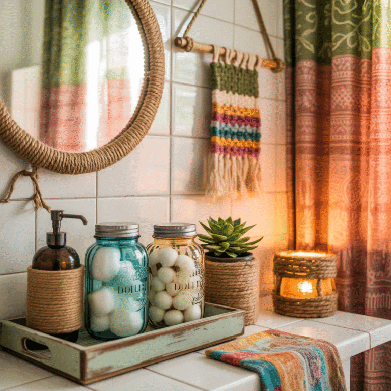 Boho Bathroom Accessories