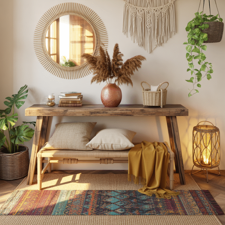Boho Entryway Ideas