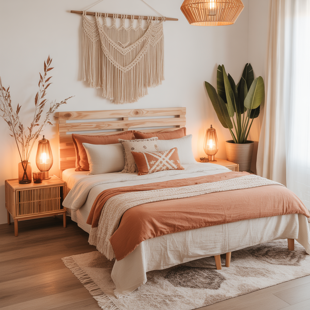 10 DIY Boho Headboard Ideas You Can Create in a Weekend 2 DIY Boho Headboard Ideas