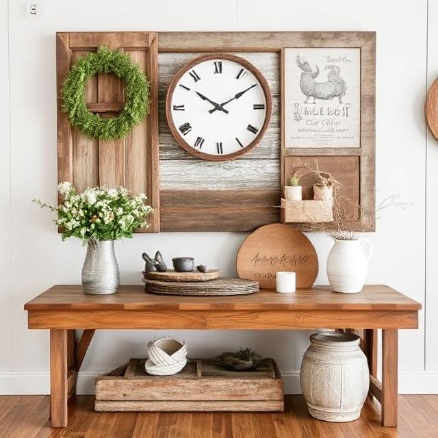 DIY rustic farmhouse décor