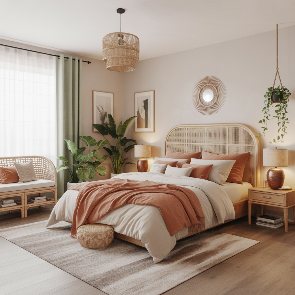 10 Dreamy Boho Bedroom Ideas for a Relaxing 2025 Sanctuary 2 Dreamy Boho Bedroom Ideas