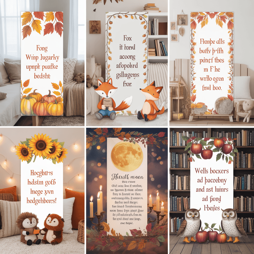 10 Whimsical Fall Printable Bookmarks for Cozy Reading Nooks 2 Fall Printable Bookmarks