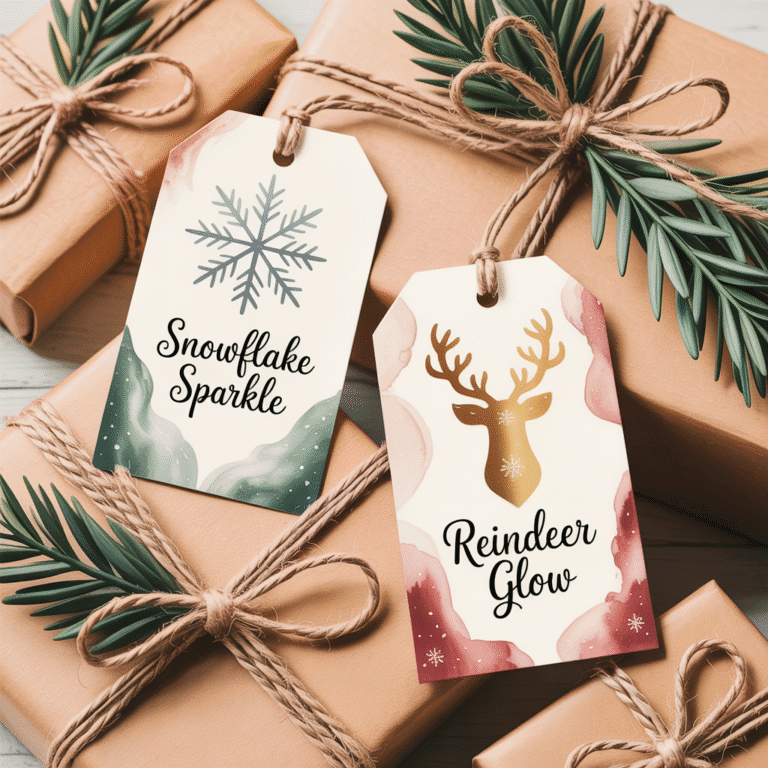 Free Printable Christmas Gift Tags