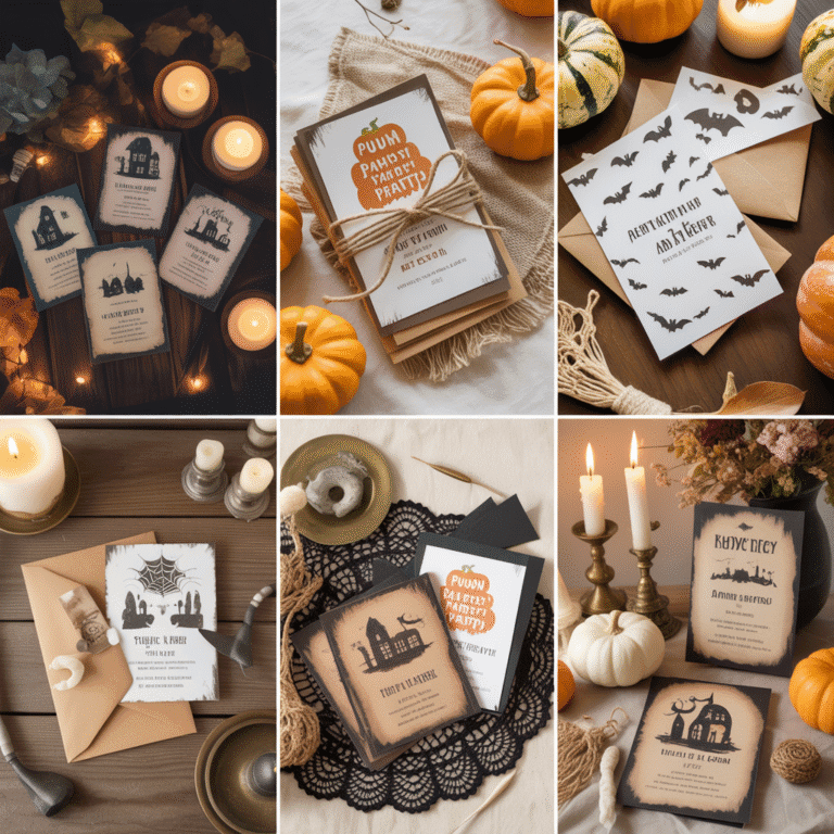 Halloween Party Invites