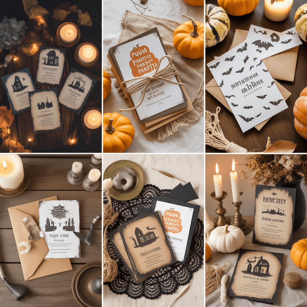Halloween Party Invites