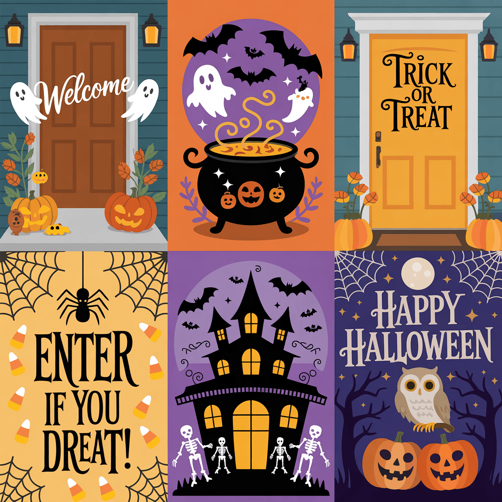 Halloween Printable Door Signs