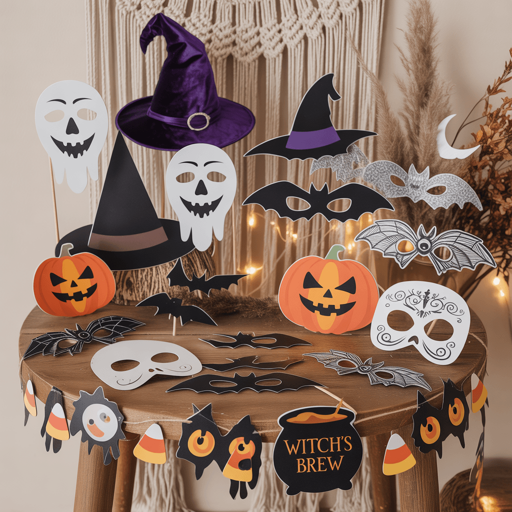 Halloween Printable Photo Booth Props