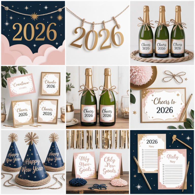 New Year’s Eve Party Printables