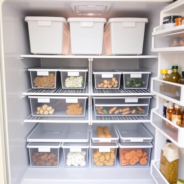 Organized fridge – simple kitchen organization tips
