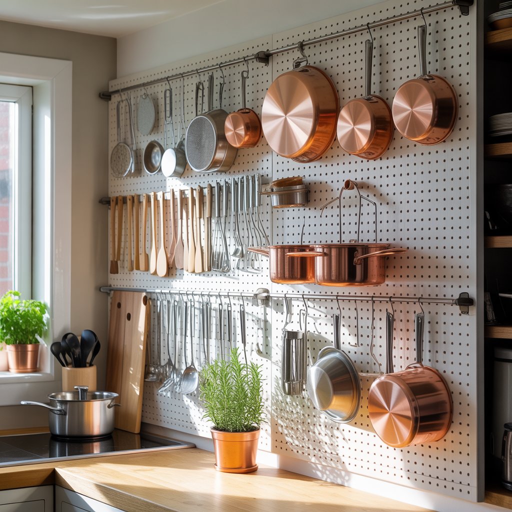 Organized kitchen drawer with dividers – small space storage ideas