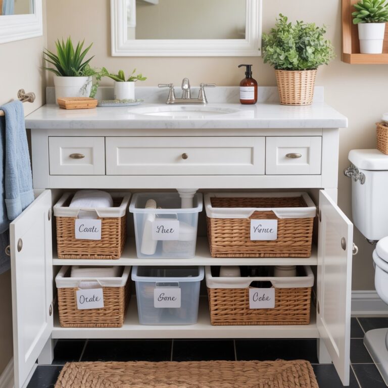 Bathroom Organization Ideas