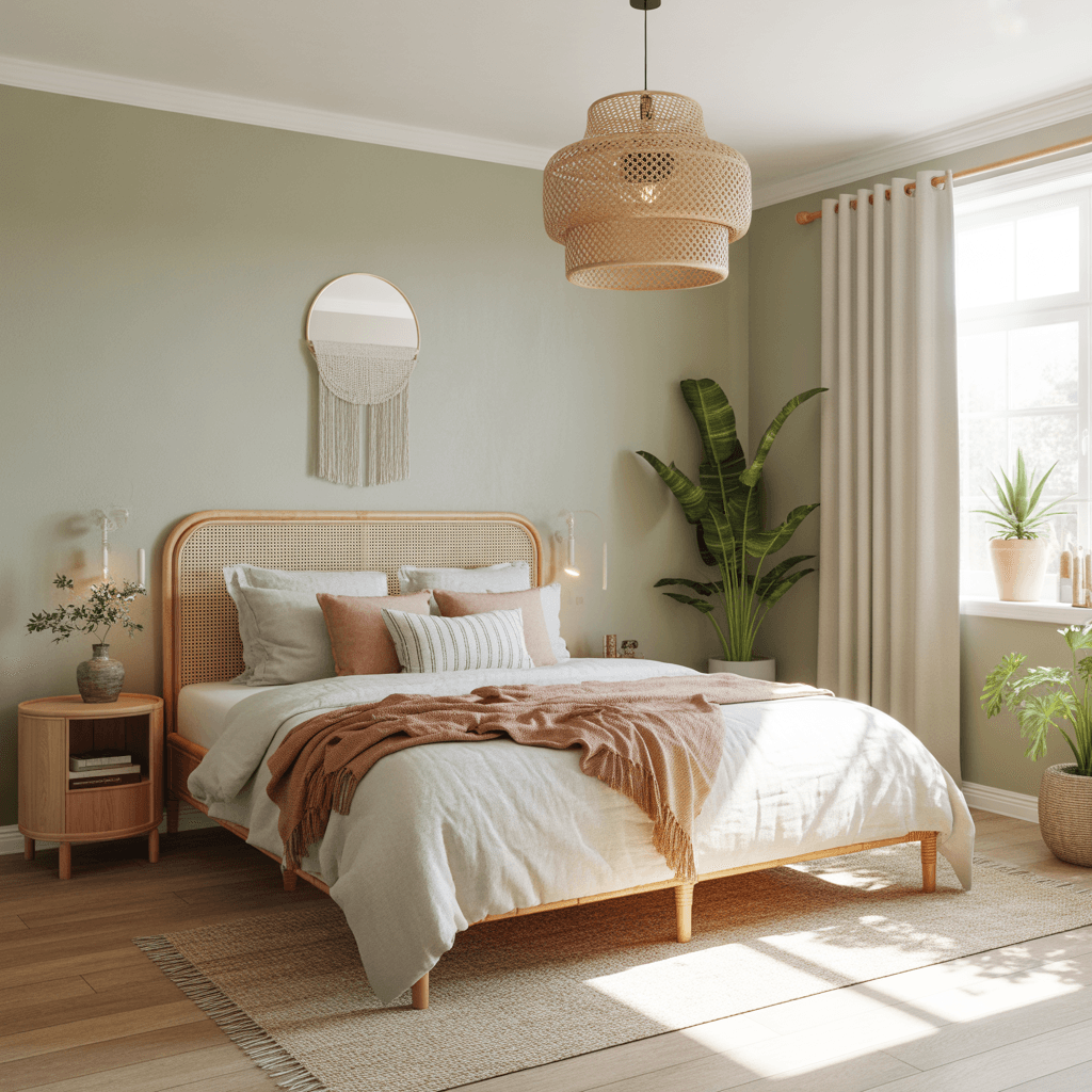 Modern Boho Bedroom Makeover 