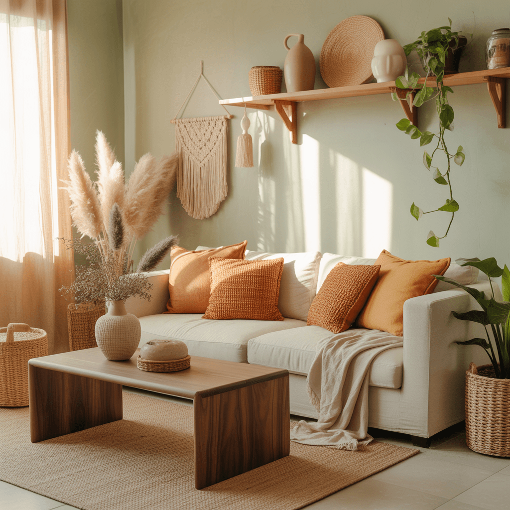 Modern boho bedroom trend 2026
