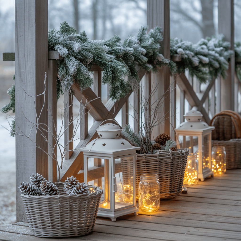 Neutral Outdoor Christmas Decorations