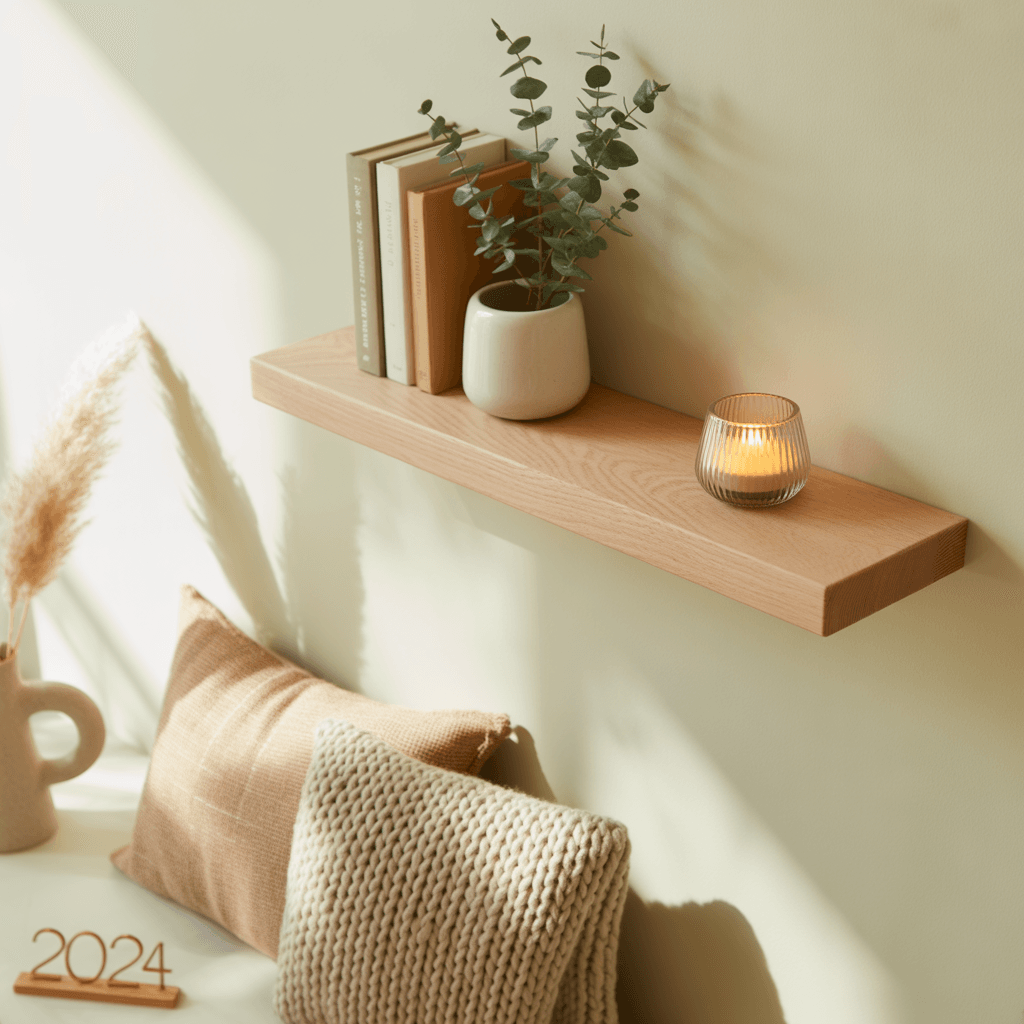 Cozy New Year corner decor for small apartments