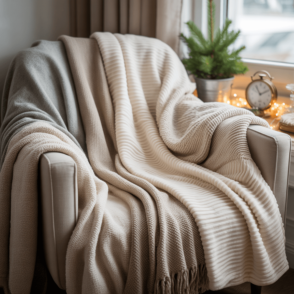 Cozy lighting ideas for New Year corner decor