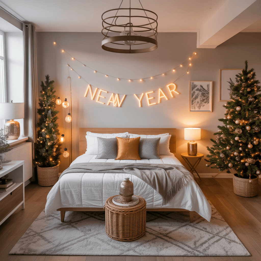 DIY Cozy New Year Decor Ideas for Small Apartments