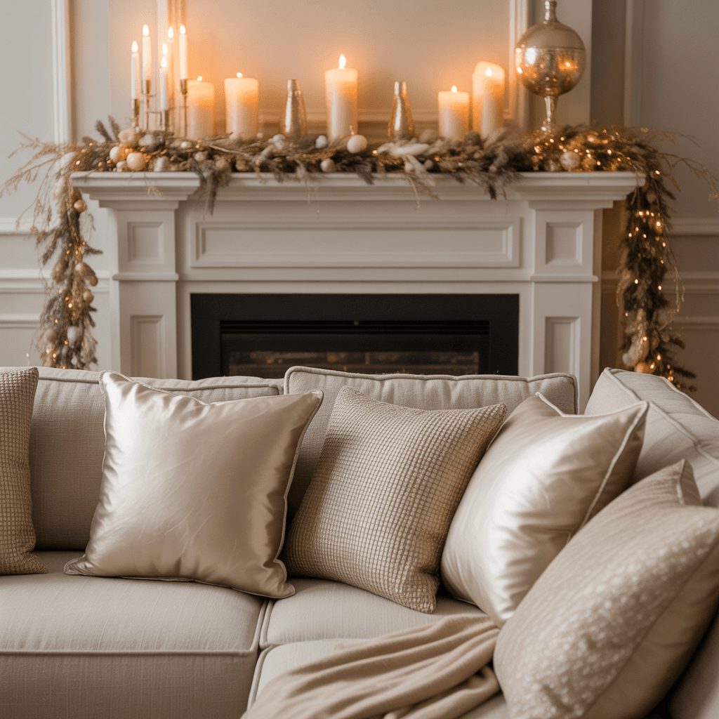 DIY New Year Mantel Decor Ideas