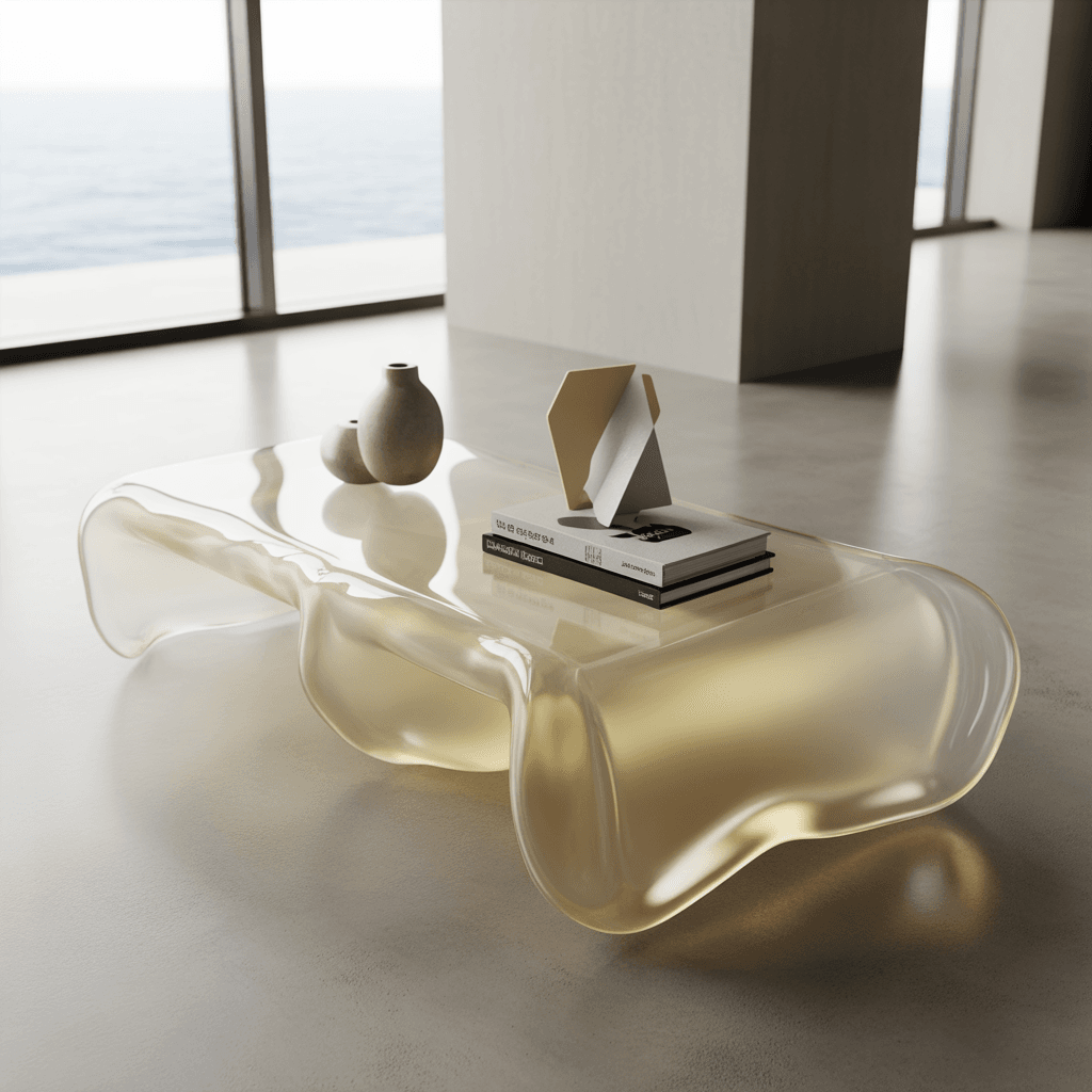 DIY gummy-inspired jelly texture accent shelf.