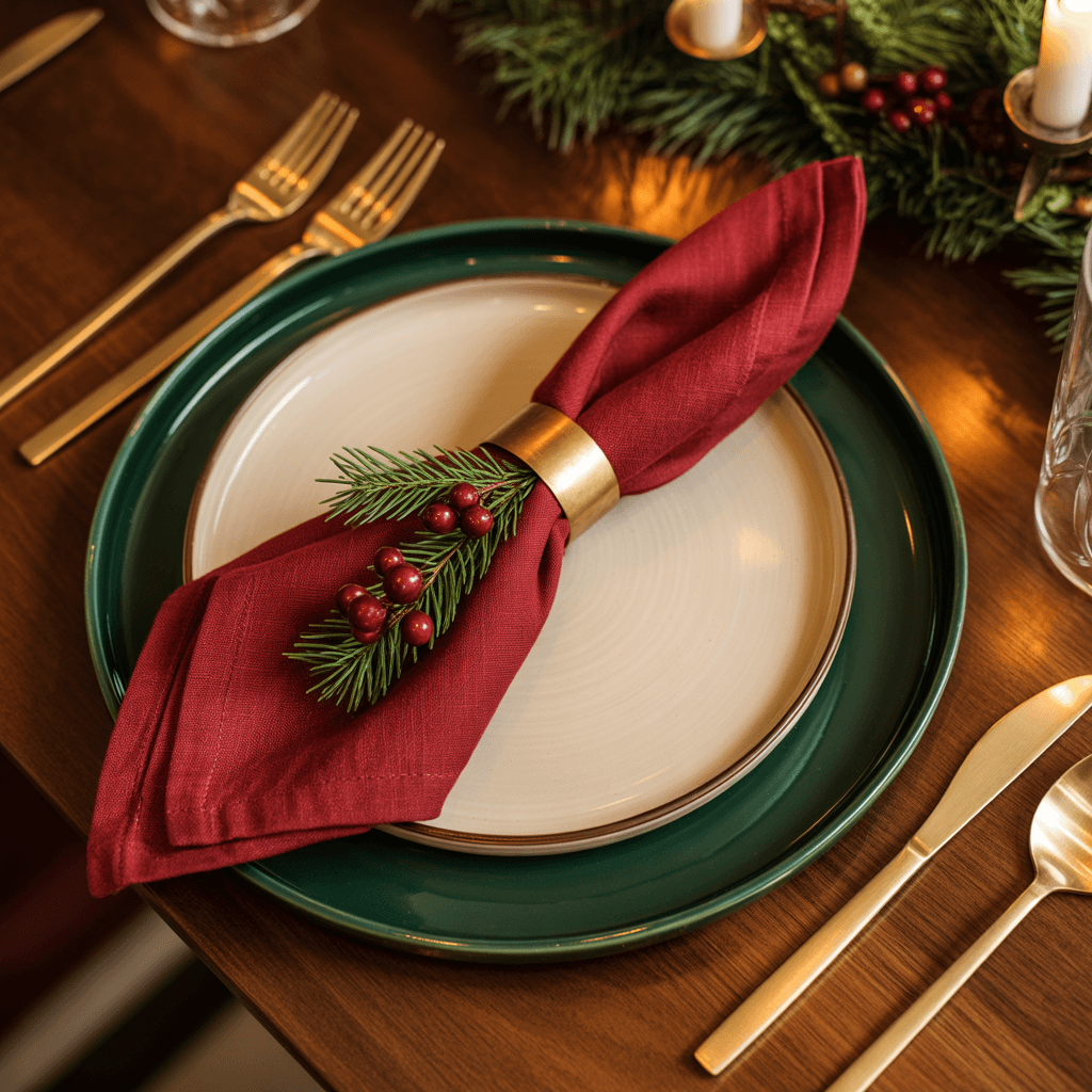 Easy Christmas Tablescape