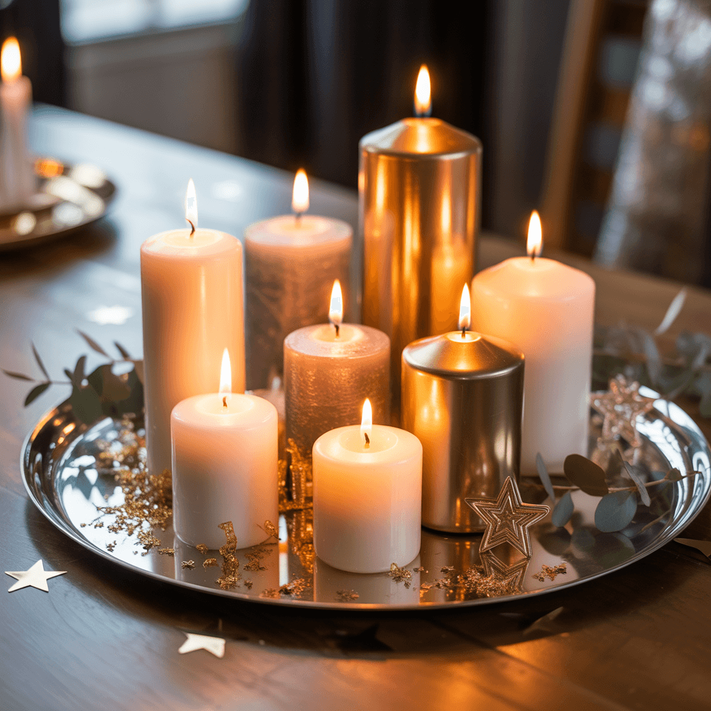 Neutral DIY New Year decor trend