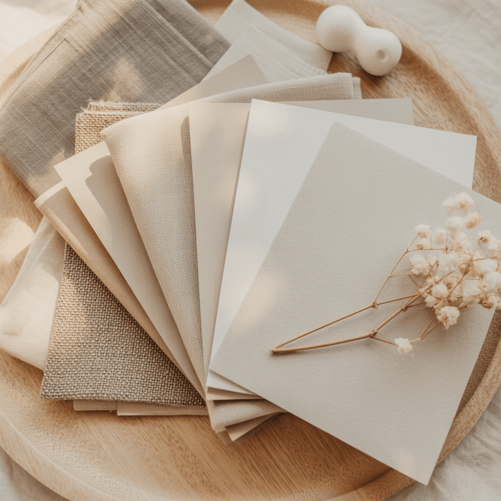  Neutral boho color palette for DIY wall art