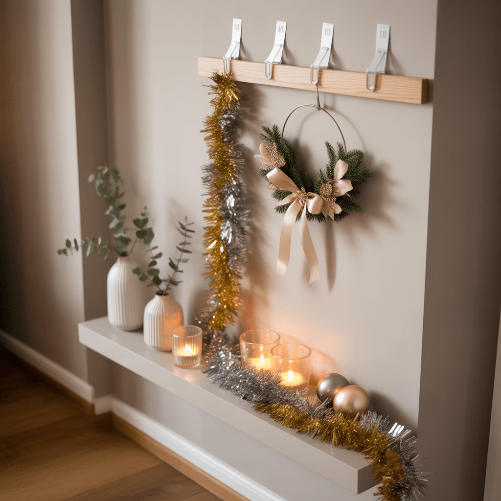 New Year entryway decor for renters