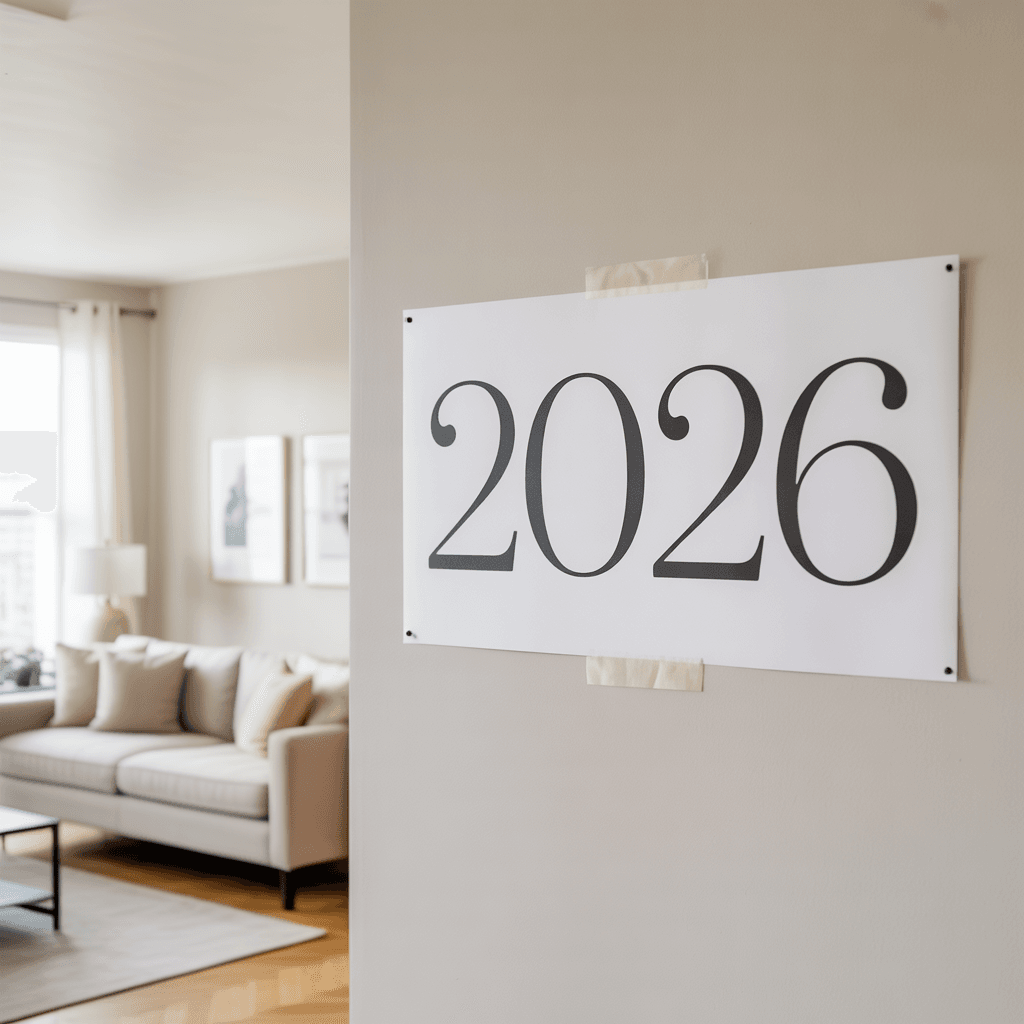 Renter-friendly decorating tools for New Year decor