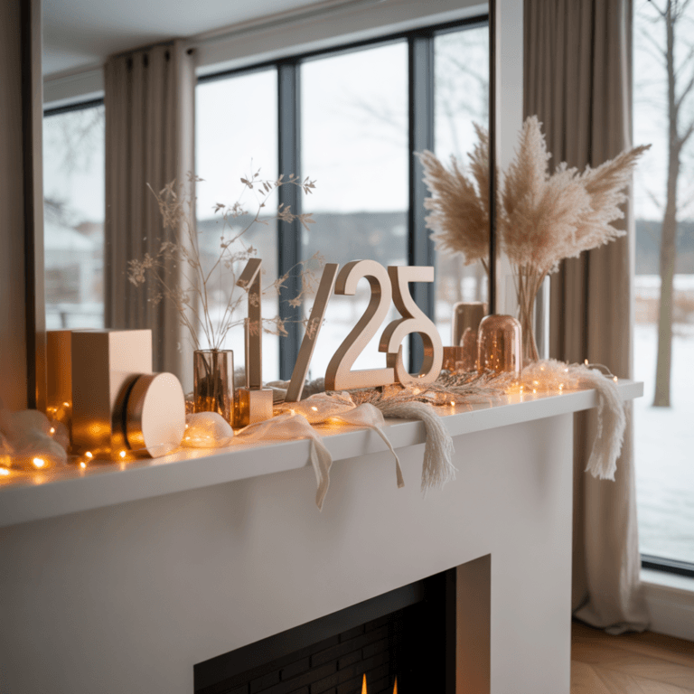 Trending DIY New Year mantel decor ideas for 2026