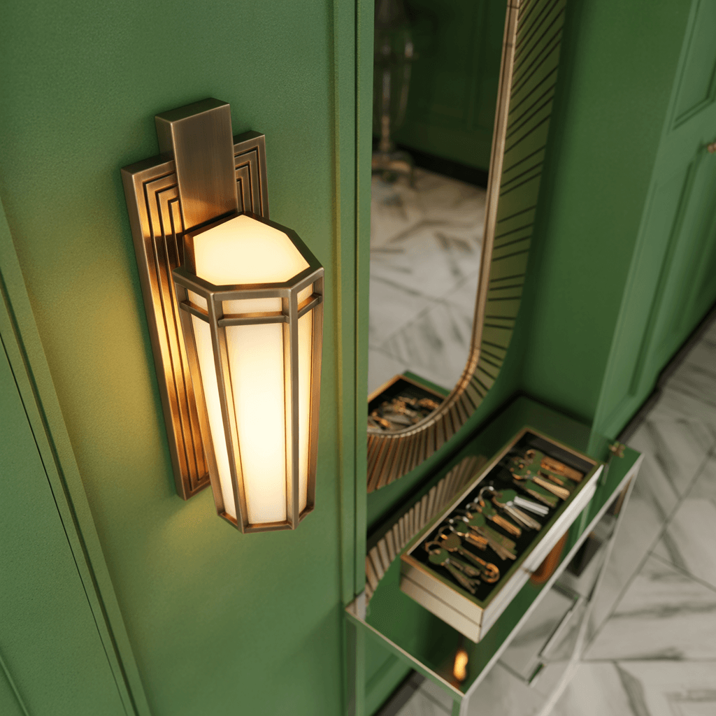 Basket storage for Art Deco organization ideas for entryways