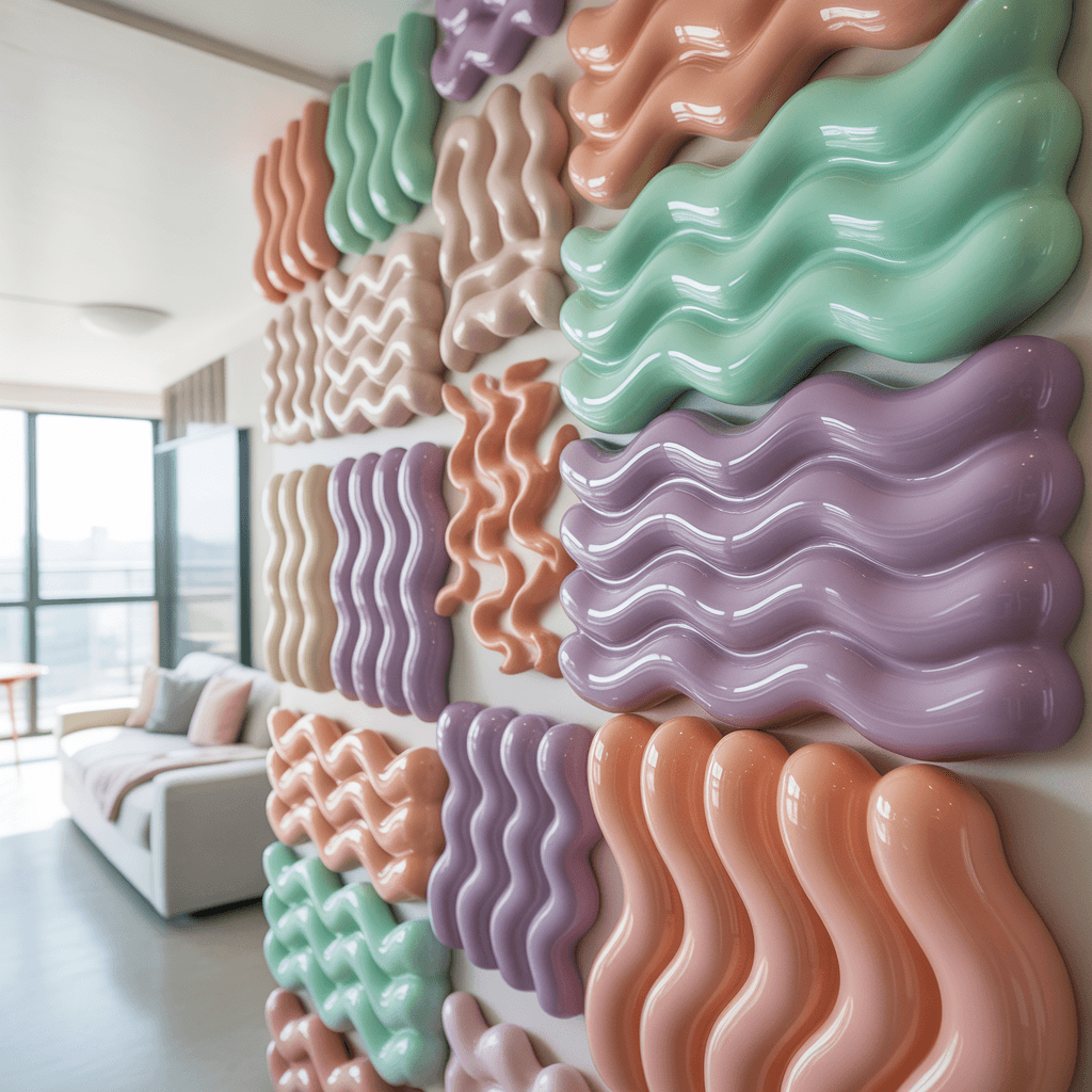 DIY Gummy Aesthetic Wall Decor for Apartments