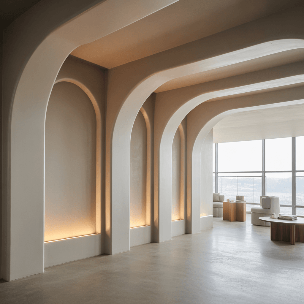 DIY fan arch decor ideas for modern homes adding architectural style