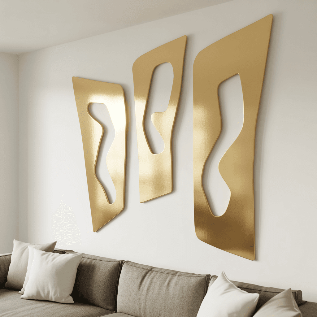 DIY gold wall decor ideas that elevate interiors