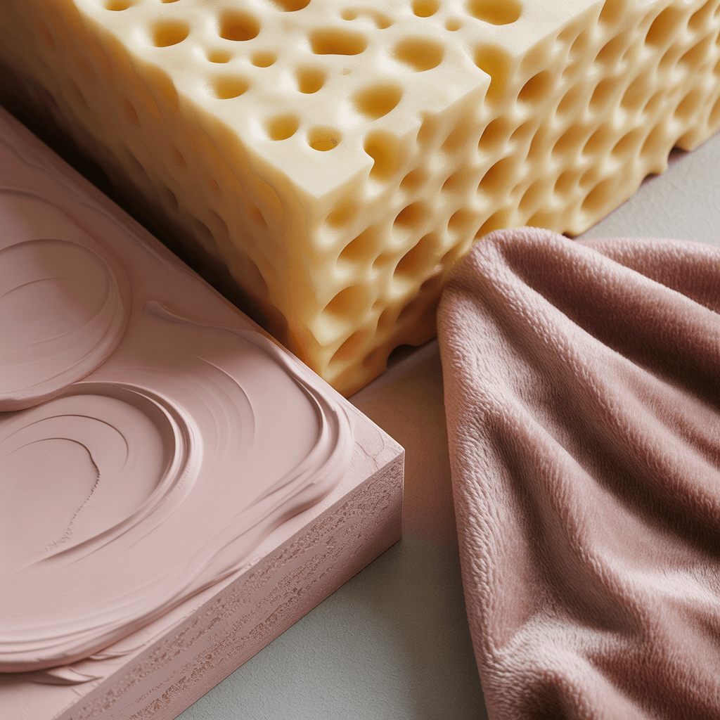 DIY soft touch decor textures with tactile finishes