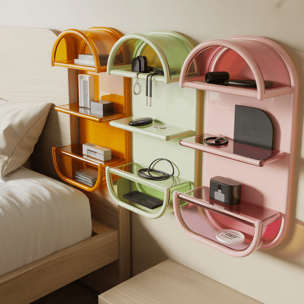 Jelly-inspired bedside storage ideas