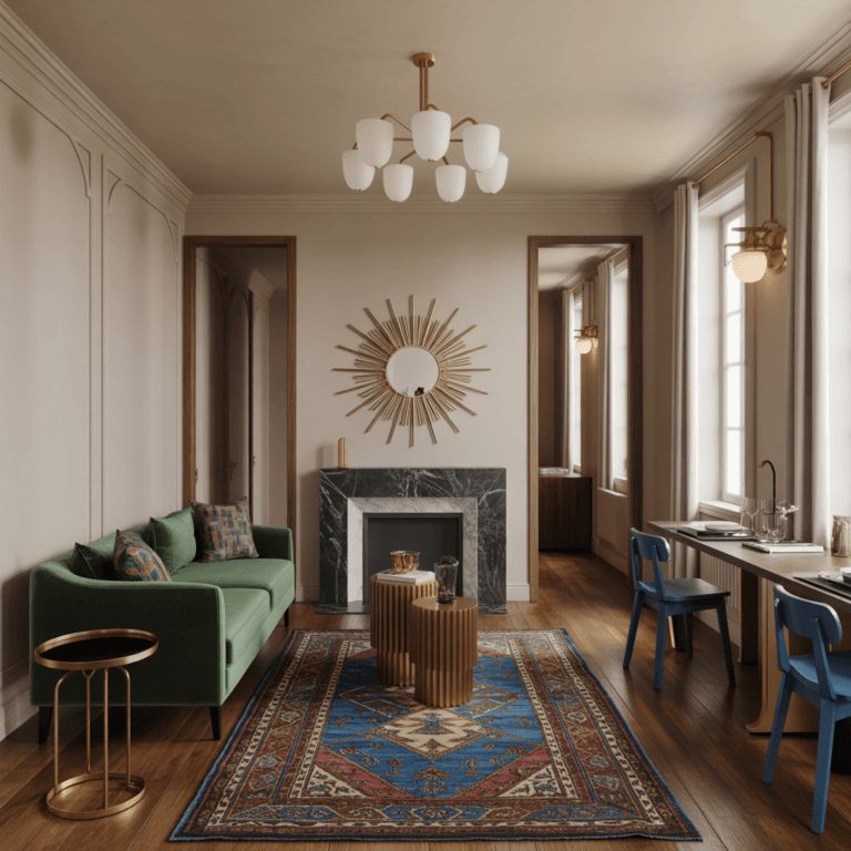 Small Apartment Decor Inspired by Art Deco for Stylish Living 2026