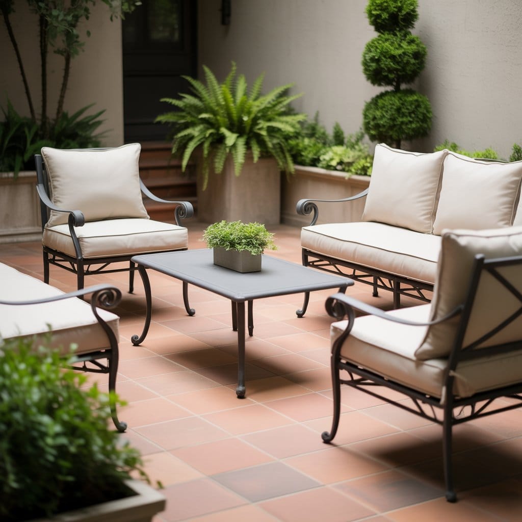 Timeless backyard patio design