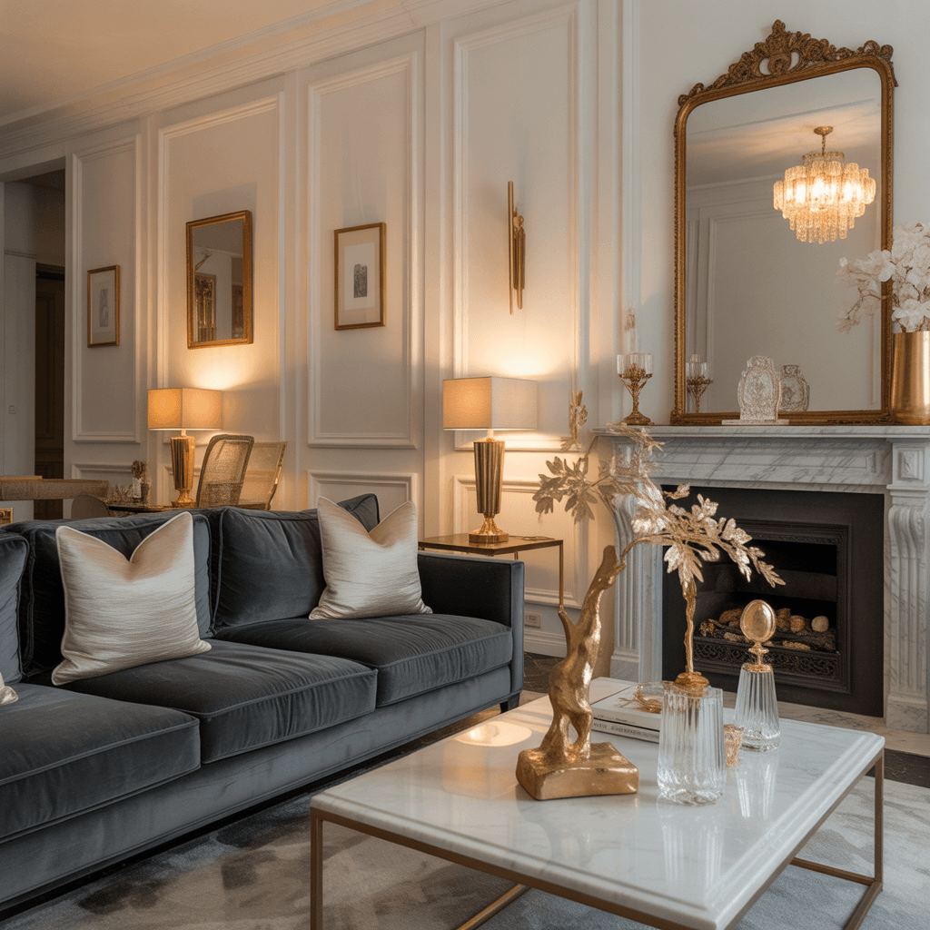 bold glam furniture ideas for small apartments