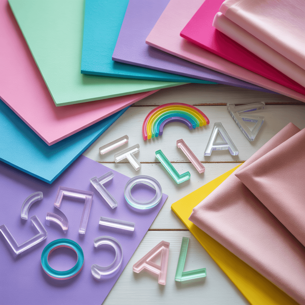 budget materials for a gummy aesthetic room makeover