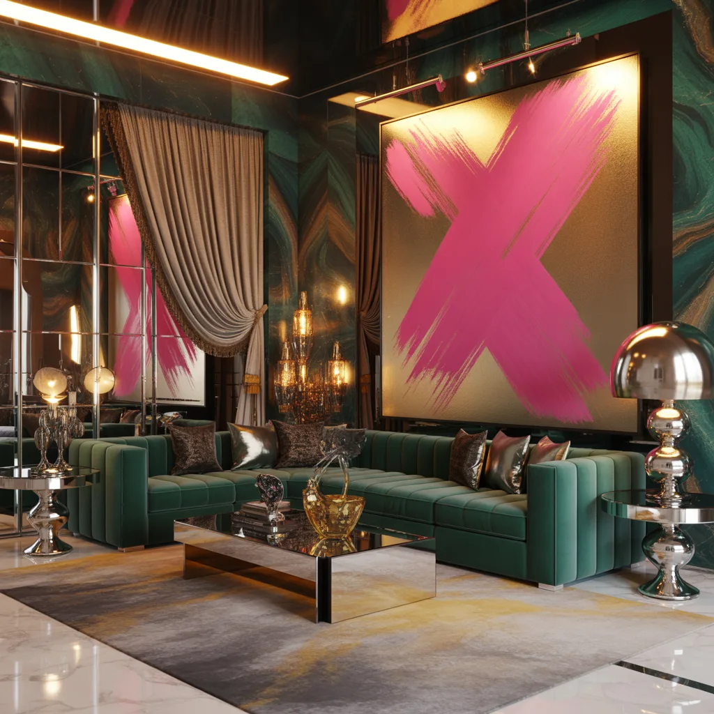 glamoratti decor ideas bringing back bold 80s luxury interiors