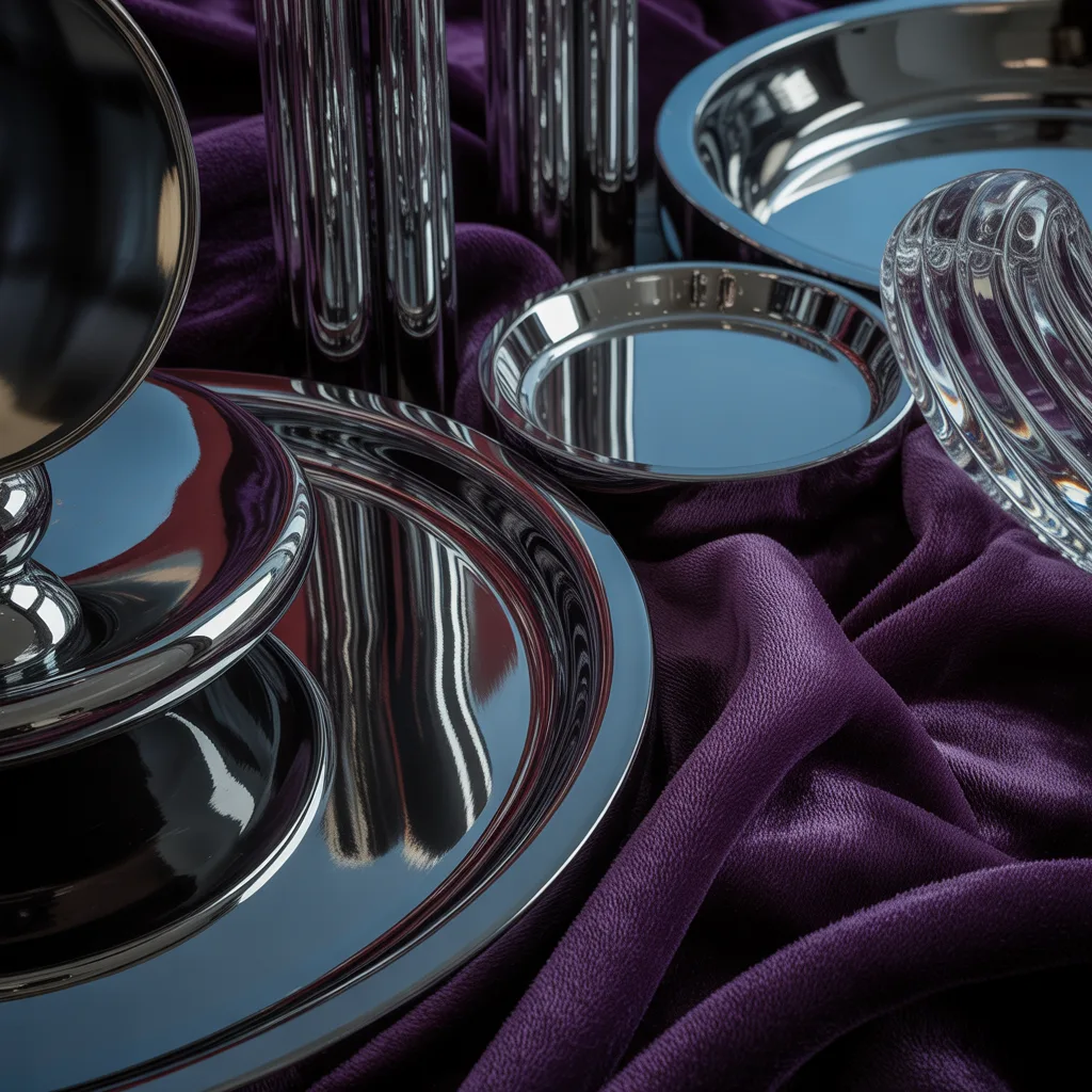 glamoratti decor materials inspired by 80s luxury