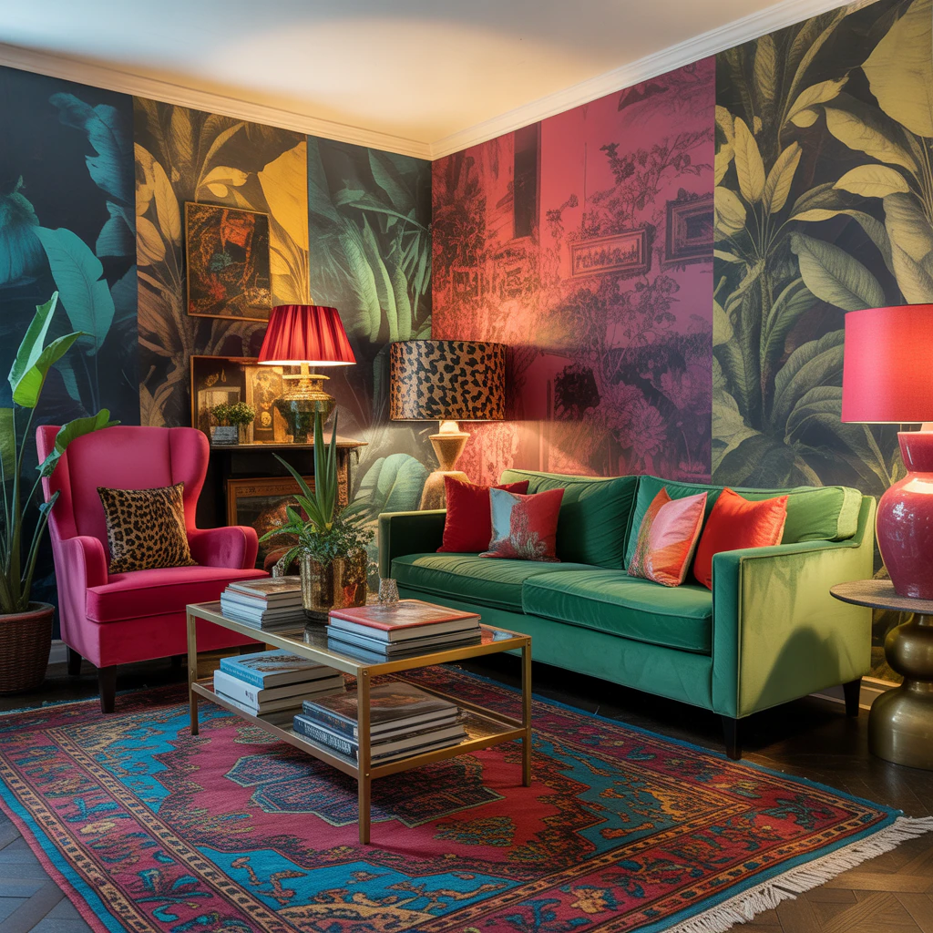 maximalist furniture ideas for small spaces