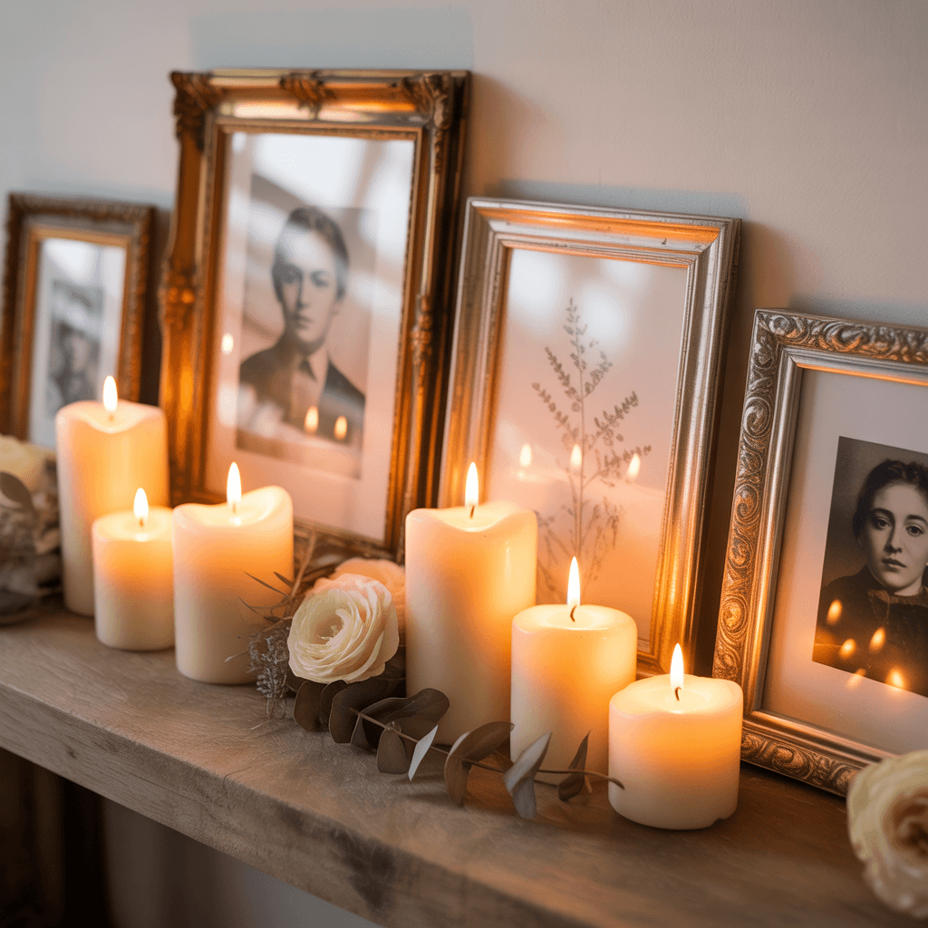 romantic color palette for poetcore shelf styling