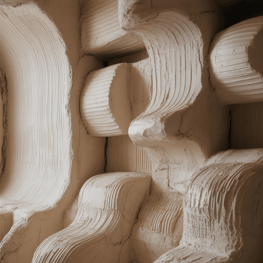 sculptural chunky decor textures trending in 2026